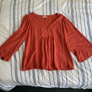 Universal Thread Bohemian Orange Top